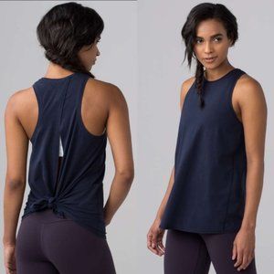 Lululemon All Tied Up Tank Midnight Navy Size 4